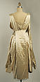Wedding ensemble, silk, metal, American