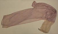 Evening veil, silk, American