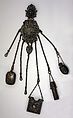 Chatelaine, silver, British