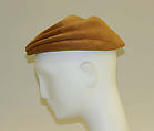 Hat, House of Dior (French, founded 1946), wool, French