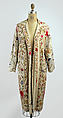 Evening coat, silk, American or European