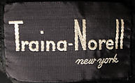 Dress, Traina-Norell (American, founded 1941), linen, American