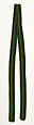 Ensemble, (a, b) silk, metal
(c) silk, wool
(d, e, g, h) wool
(f) leather, metal, hair
(i) silk
(j) metal, glass
(k) silk, metal, feather, Scottish