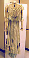 Dress, cotton, silk, American