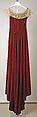 Opera dress, Hattie Carnegie (American (born Austria), Vienna 1889–1956 New York), silk, linen, American
