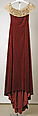 Opera dress, Hattie Carnegie (American (born Austria), Vienna 1889–1956 New York), silk, linen, American