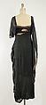 Evening dress, Prince Tirtoff, New York, silk, gold, American