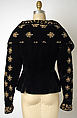 Evening jacket, Prince Tirtoff, New York, silk, metallic thread, American
