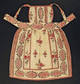 Apron, cotton, American