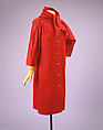 Raincoat, Claire McCardell  American, cotton, metal, American