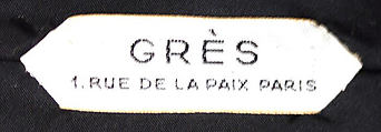 Evening dress, Madame Grès (Germaine Émilie Krebs) (French, Paris 1903–1993 Var region), silk, French