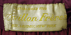 Evening wrap, Revillon Frères (French, founded 1723), silk, French