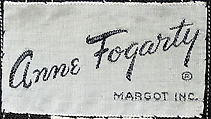 Dress, Anne Fogarty (American, Pittsburgh, Pennsylvania 1919–1980 New York), cotton, American
