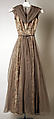 Evening dress, Madame Grès (Germaine Émilie Krebs) (French, Paris 1903–1993 Var region), silk, French
