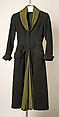"Mystère", House of Dior (French, founded 1946), wool, silk, French