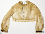 Ensemble, cotton, silk, American