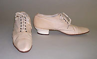 Oxfords, linen, silk, leather, wood, American