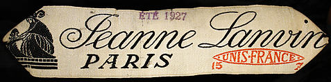 "Ko.I.Noor", House of Lanvin (French, founded 1889), silk, metal
b) silk, metal, French