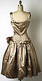 Cocktail dress, House of Dior (French, founded 1946), silk, French