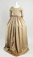Dress, silk, French