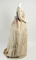 Dress, silk, French