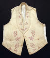 Waistcoat, wool, probably American