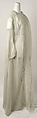 Morning dress, cotton, probably American