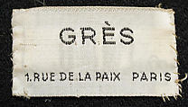 Coat, Madame Grès (Germaine Émilie Krebs) (French, Paris 1903–1993 Var region), wool, silk, French