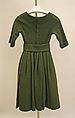 Ensemble, House of Dior (French, founded 1946), wool, silk, French