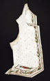 Waistcoat, silk, metallic, French