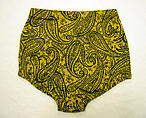 Beachwear, Tom Brigance (American, 1910–1990), cotton, spandex, American