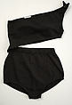Two-piece bathing suit, Tom Brigance (American, 1910–1990), nylon, spandex, American