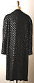 Ensemble, Traina-Norell (American, founded 1941), wool, cotton, silk, metal, American