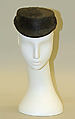 Hat, cotton, silk, American