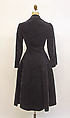 Evening coat, House of Dior (French, founded 1946), silk, jet, French