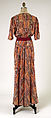 Ensemble, House of Worth (French, 1858–1956), wool, silk, metal, French