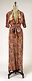 Ensemble, House of Worth (French, 1858–1956), wool, silk, metal, French