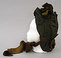 Bonnet, silk, American