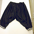 Bathing suit, (a–c) cotton; (d,e) silk, American