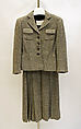 Suit, Edward Molyneux (French (born England), London 1891–1974 Monte Carlo), wool, silk, French