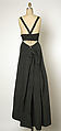 Evening dress, House of Balenciaga (French, founded 1937), silk, French