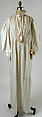 Nightgown, linen, French