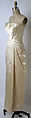 Evening dress, James Galanos (American, Philadelphia, Pennsylvania, 1924–2016 West Hollywood, California), silk, beading, American