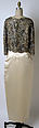 Evening dress, James Galanos (American, Philadelphia, Pennsylvania, 1924–2016 West Hollywood, California), silk, beading, American