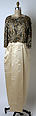 Evening dress, James Galanos (American, Philadelphia, Pennsylvania, 1924–2016 West Hollywood, California), silk, beading, American