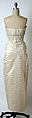 Evening dress, James Galanos (American, Philadelphia, Pennsylvania, 1924–2016 West Hollywood, California), nylon, silk, American