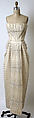 Evening dress, James Galanos (American, Philadelphia, Pennsylvania, 1924–2016 West Hollywood, California), nylon, silk, American