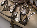 Evening shoes, House of Dior (French, founded 1946), silk, metallic thread, French