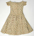 Dress, cotton, American