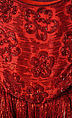 Evening dress, House of Lanvin (French, founded 1889), silk, beads, French